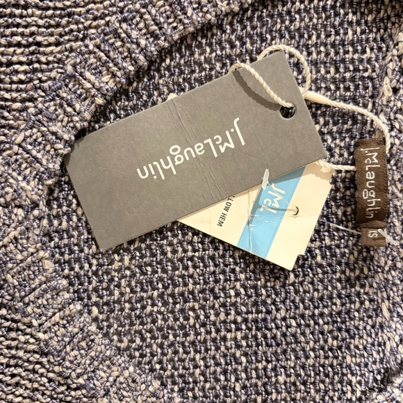 J. McLaughlin Bora Sweater Purple Metallic - Picture 7 of 9